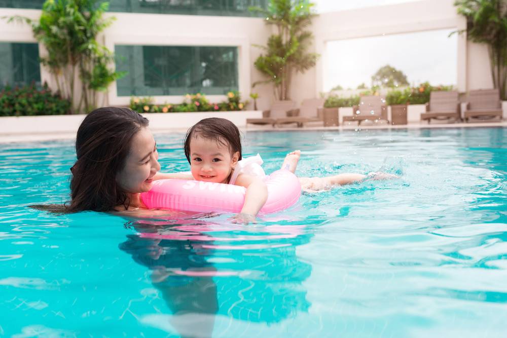 Ladies Swimming Coach Singapore