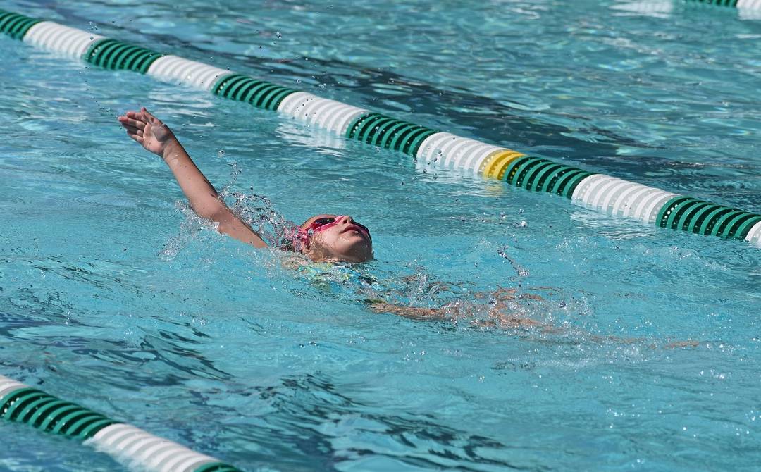 Backstroke Swimming Lessons Training