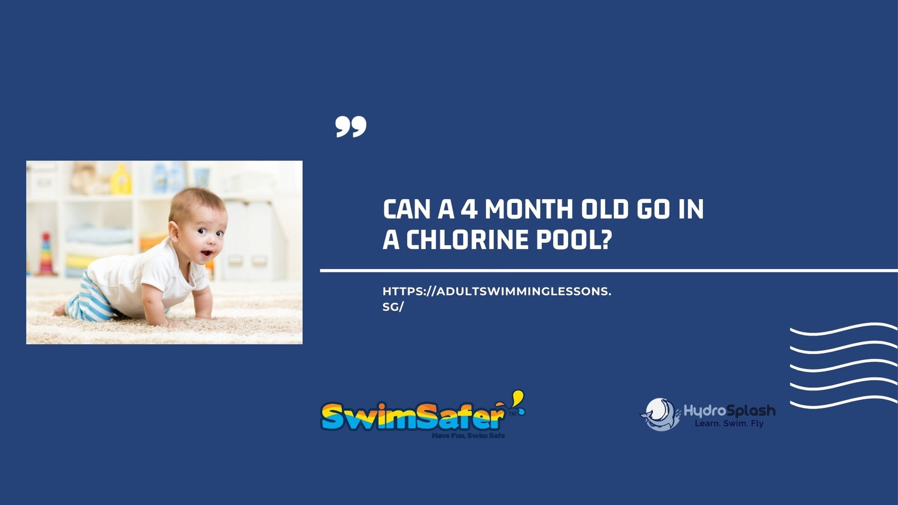 Can A 4 Month Old Go In A Chlorine Pool