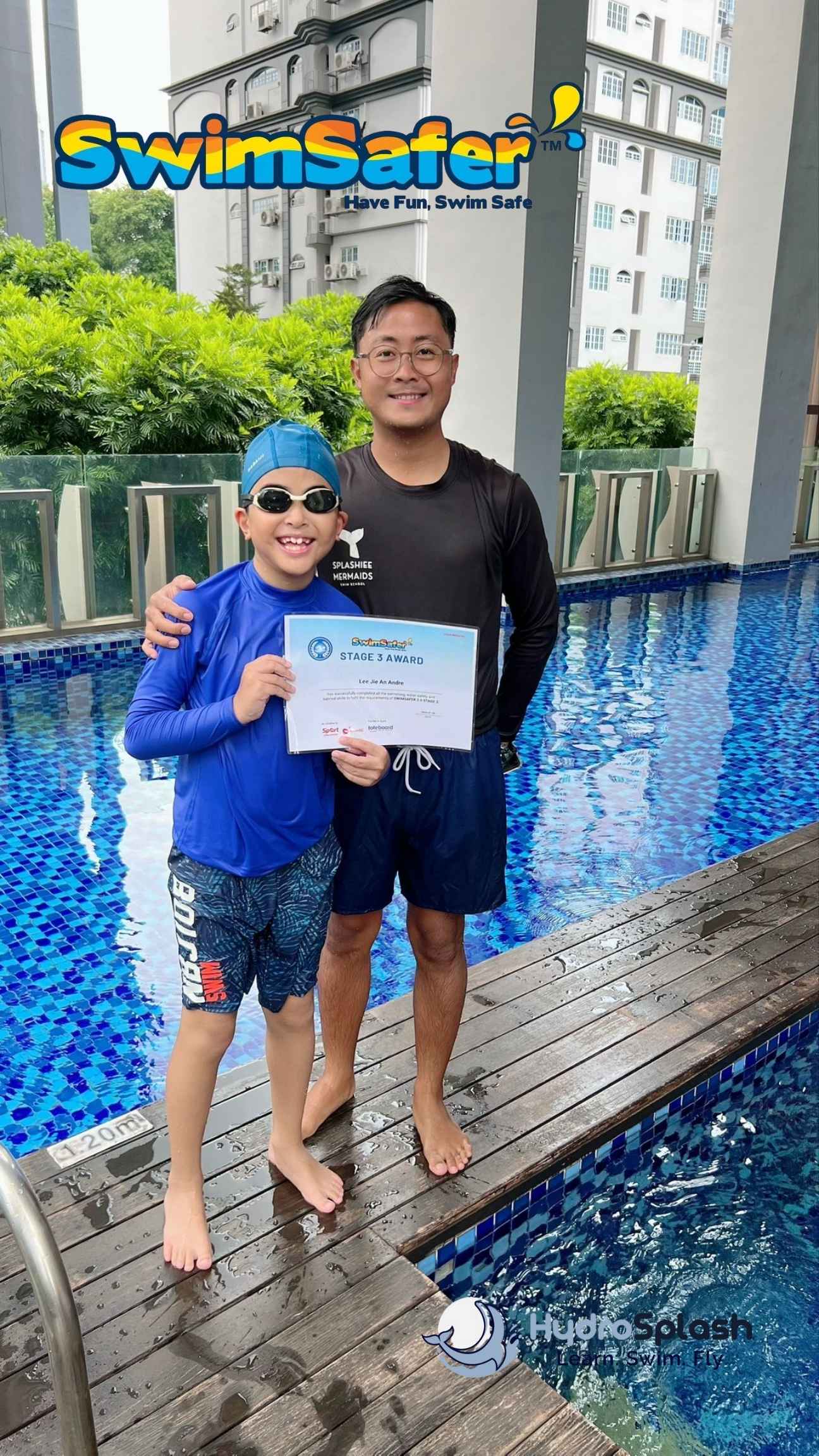 HydroSplash Swimming Academy About SwimSafer