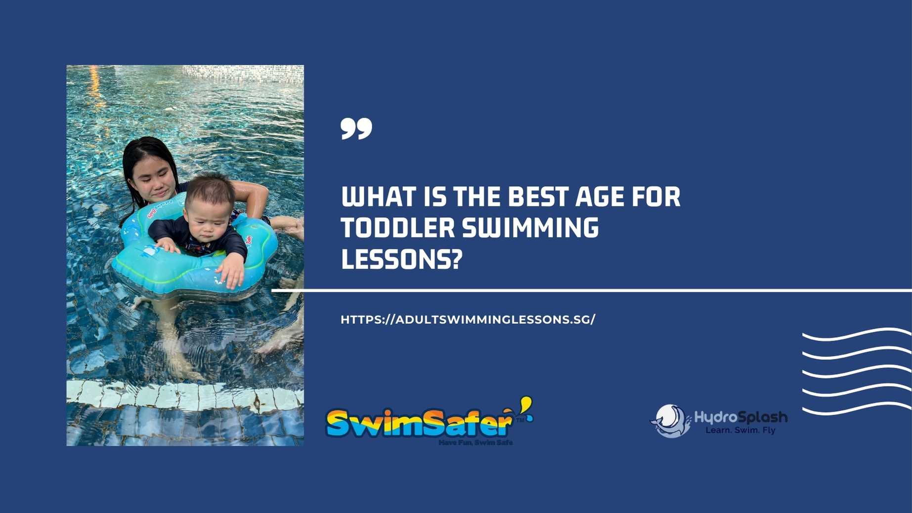 What Is The Best Age For Toddler Swimming Lessons