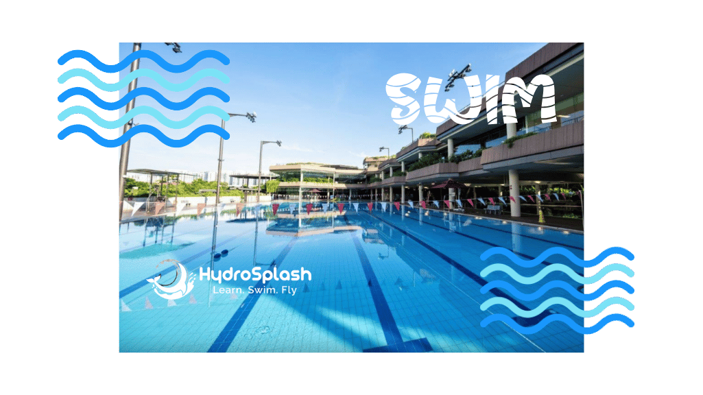 Bukit Canberra Swimming Complex outdoor lap pool for adult swimming lessons in Sembawang singapore
