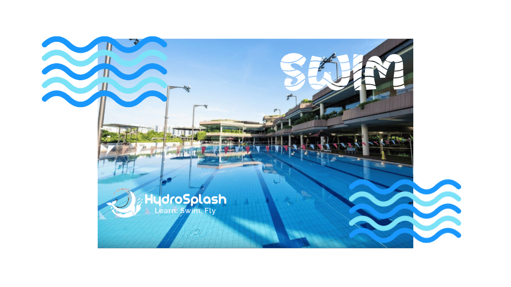 Competition pool at Yio Chu Kang Swimming Complex during early morning lap hours
