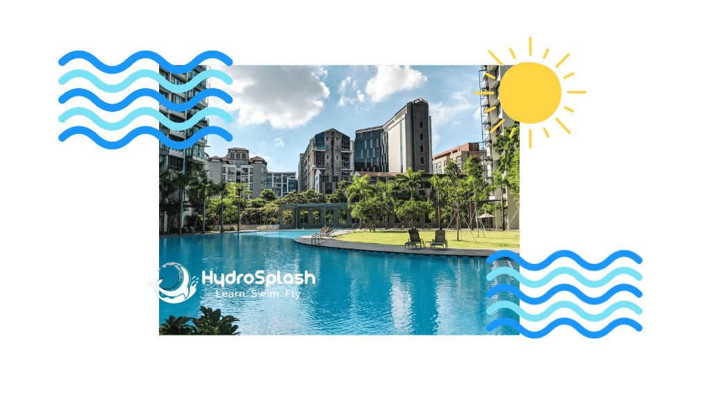 Private swimming lesson at a condo pool in Jurong west