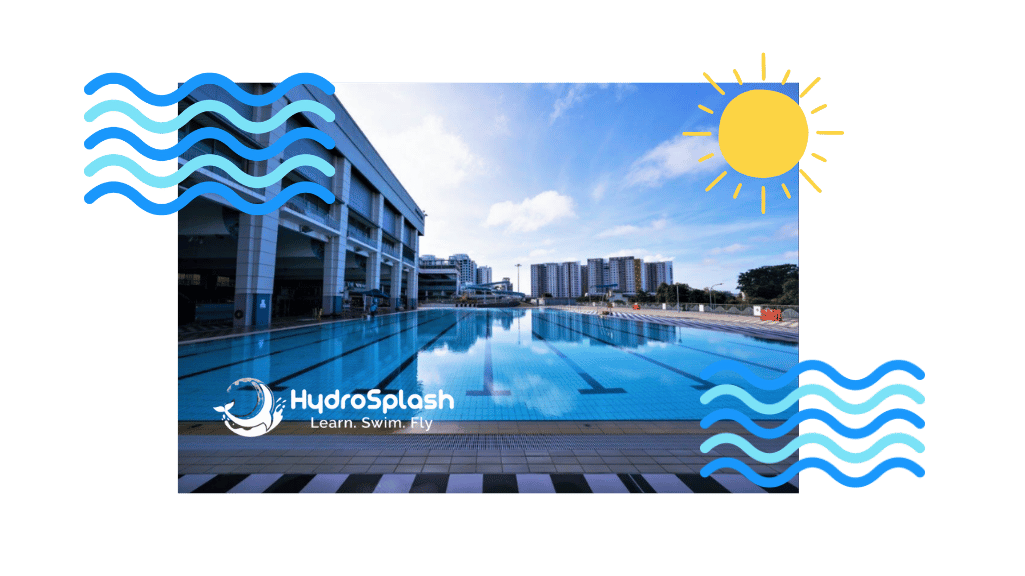 lap pool at jurong west swimming complex near pioneer mrt